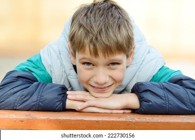 Portrait Of 8 Years Old Boy