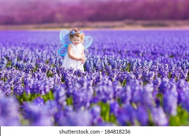 Portrait Adorable Toddler Girl Magic Fairy Stock Photo 184541498 ...