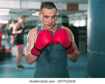 Portrait Adult Male Who Boxing Gym Stock Photo 1077522635 | Shutterstock