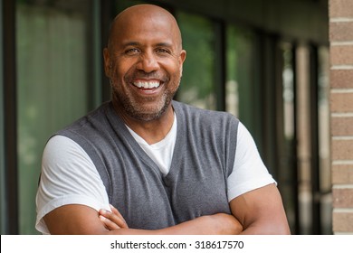 Portrait Of An African American Man.