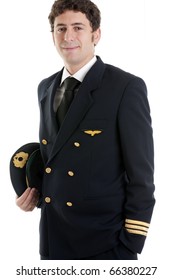 Portrait Of A Airline Pilot/captain