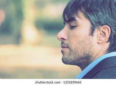Portrait of al middle-aged man. - Shutterstock ID 1331839643