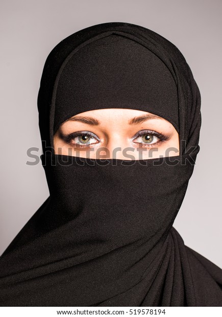 Portrait Arabic Young Woman Her Beautiful Stock Photo (Edit Now) 519578194