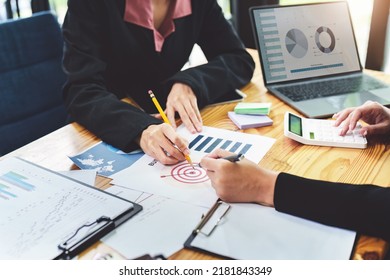 portrait of an Asian businesswoman who is starting to plan a marketing campaign to reach her target audience - Shutterstock ID 2181843349