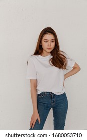 White Shirt Jeans High Res Stock Images Shutterstock