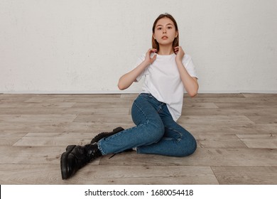 White Shirt Jeans High Res Stock Images Shutterstock