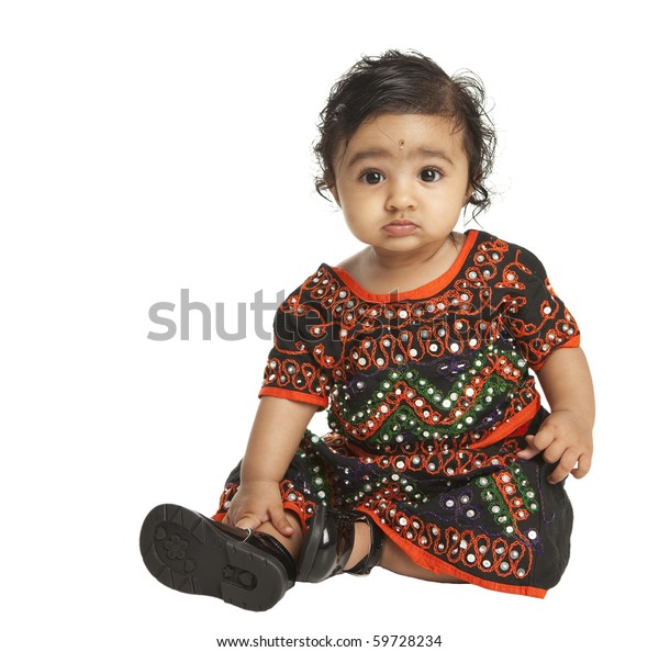 traditional indian dress for baby girl