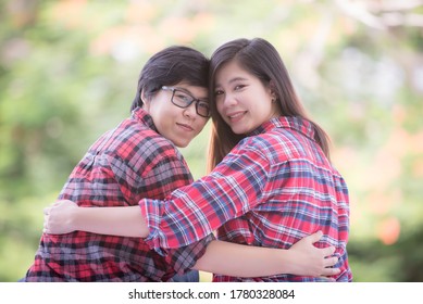 2 beautiful and sweet Asian lesbians. C & M