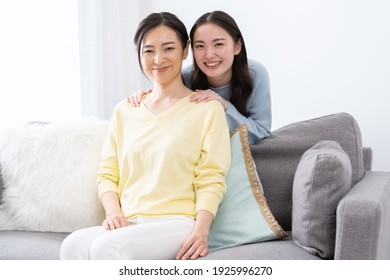 Portrait Of Asian Parent And Child