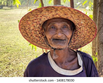 old man beach hat