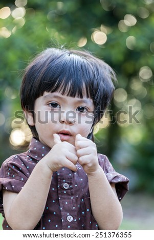 Portrait Of Asian Thai Cute Little Boy Portrait Of Asian Thai Cute Little Boy