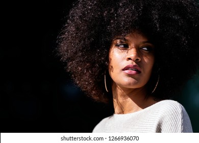 Girl afro black The AFRO