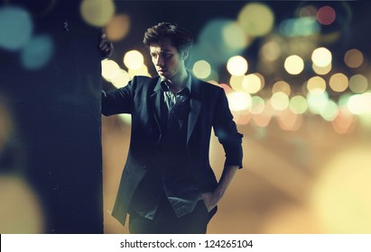 Portrait of attractive man with casual clothes - Powered by Shutterstock