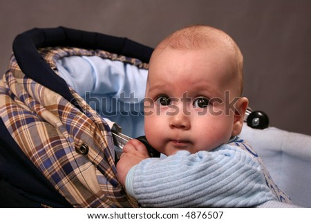 Similar – Cute baby in hands of crop anonymous father