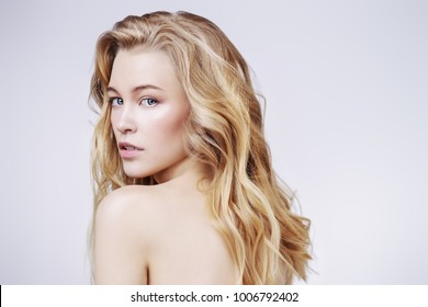 Natural Wavy Hair Images Stock Photos Vectors Shutterstock