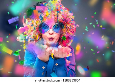 934 People Wig Party New Year Images, Stock Photos & Vectors | Shutterstock