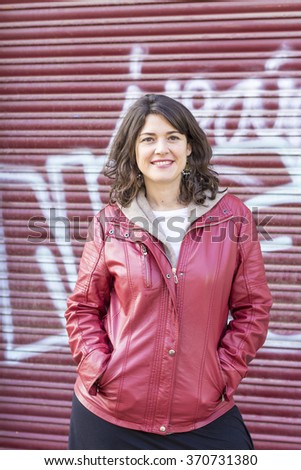 Similar – Image, Stock Photo Portrait of a Beautiful middle aged woman