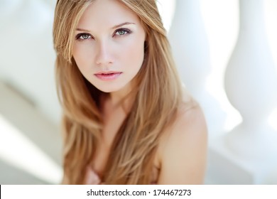 Portrait Of A Beautiful Woman