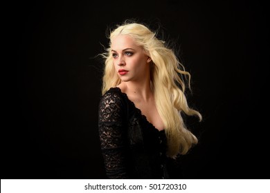 Black Lady With Blonde Hair Images Stock Photos Vectors