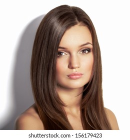Brown Hair Woman Images Stock Photos Vectors Shutterstock
