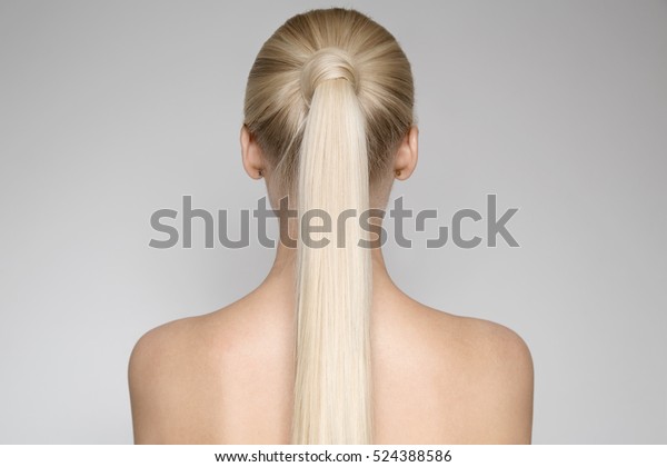 Single knot ponytail