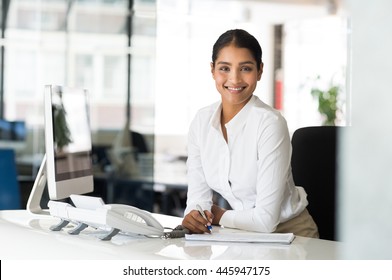 ethnic office receptionist images stock photos vectors office receptionist