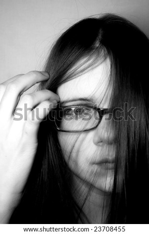 Similar – Image, Stock Photo reverie Woman Face Eyes