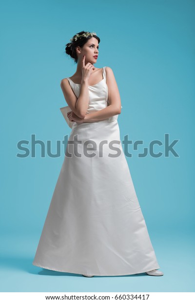 Portrait Beautiful Young Woman Bride Wedding Stock Photo Edit Now