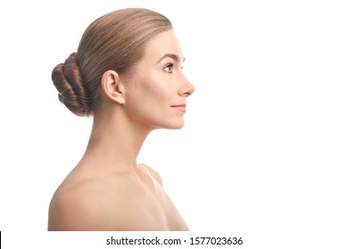 Woman Face Side Images, Stock Photos & Vectors | Shutterstock