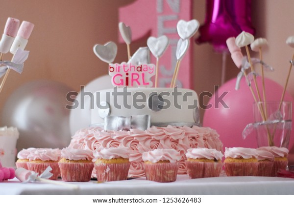 Portrait Birthday Party Supplies Sweet Corner Stock Photo Edit