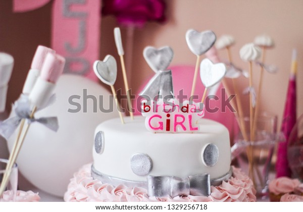 Portrait Birthday Party Supplies Sweet Corner Stock Photo Edit