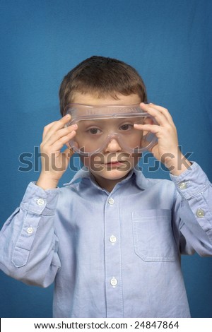 Similar – Child with magnifying glass