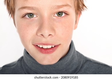 Portrait Of A Boy, Teenager, Portrait Of A Child,  Green Eyes