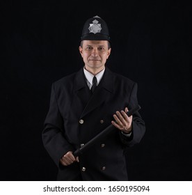  Portrait Of A British Policeman Bobby