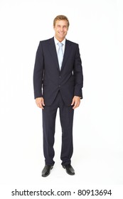 Portrait Of Business Man In Suit