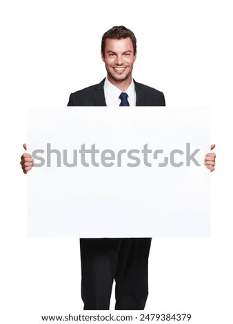 Similar – Image, Stock Photo News service info board