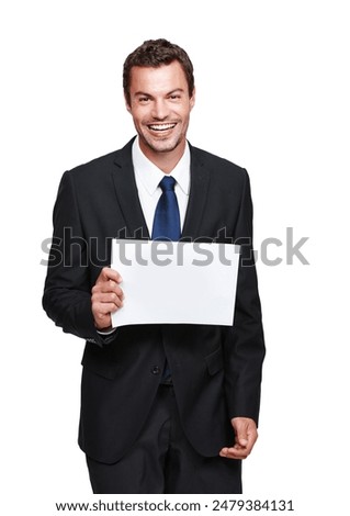 Similar – Image, Stock Photo News service info board