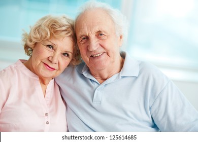 Portrait Of A Candid Senior Couple Enjoying Their Retirement