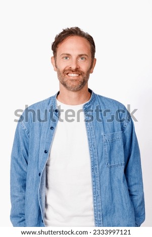 Similar – Portrait of a casual guy