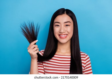 Portrait Cheerful Positive Filipino Lady Hand Stock Photo 2170140009 ...