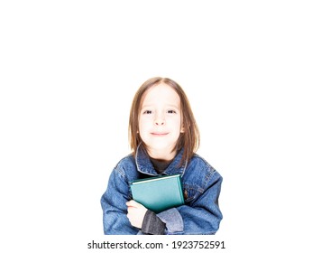 Portrait Of Children Book White Background 