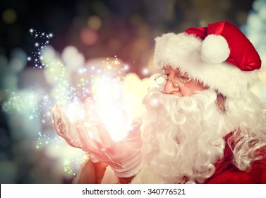 Portrait Of Classic Santa Claus