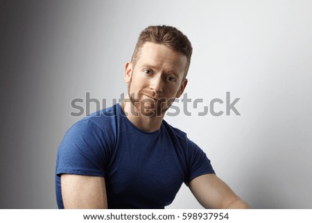 Similar – casual bearded man