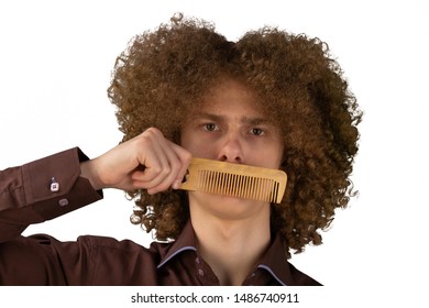 Men Haircut Curly Hair Haircuts Models Ideas Images Stock