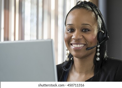 Portrait Of A Customer Service Representative