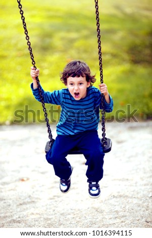 Similar – Image, Stock Photo Baby fun Joy Happy