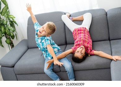 Portrait Cute Children Boy Girl Brother Stock Photo 2160060309 ...