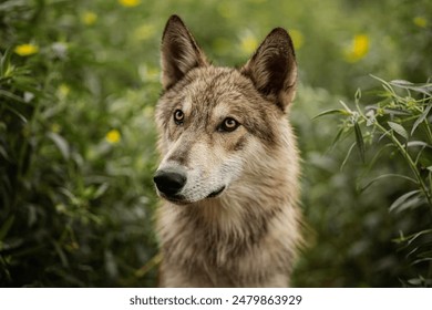 Retrato un lindo perro