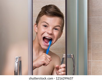 School Shower Teen