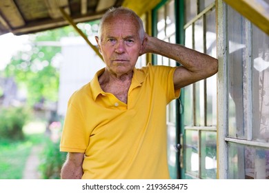 Portrait Of An Elderly Man 70 Years